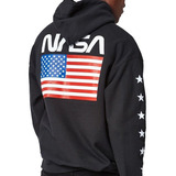 Sudadera Hoodie Modelo Especial Logo Nasa Estrellas Nuevo 