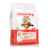 Chunky Gatos | Comida Gatos Sabor Salmón Y Cordero X 1.5 Kg