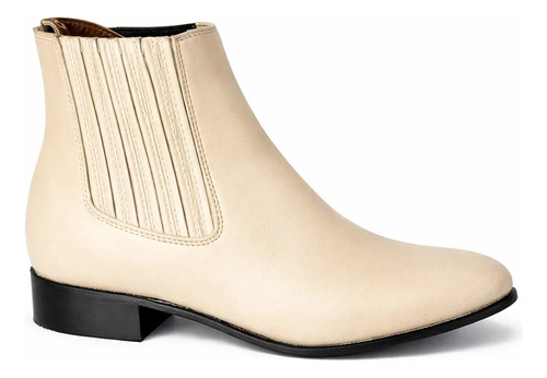 Botín Charro De Piel | Calzado Bota Vaquera Elegante Hombre