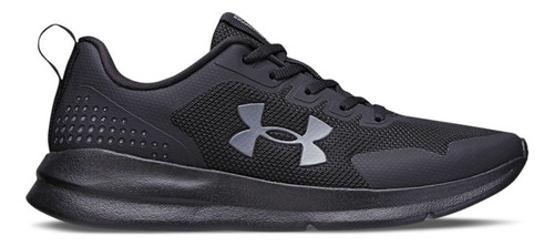 Tenis Under Armour Charged Essential Color Negro/gris - Adulto 5.5 Mx