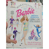 Libro De Stickers Barbie  Año 2000 Usado