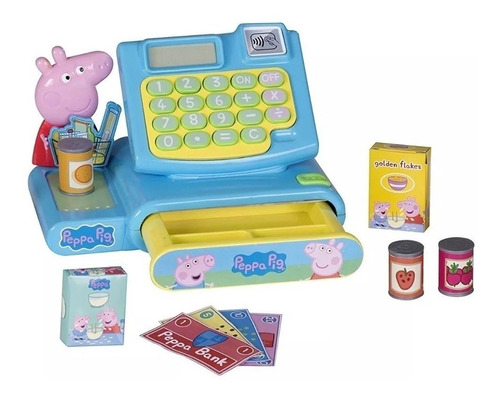 Caja Registradora Peppa Pig Con Sonidos Y Accesorios Oferta