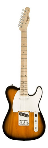 Guitarra Eléctrica Squier By Fender Telecaster De Álamo 2-color Sunburst Laca Poliuretánica Con Diapasón De Arce