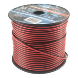 Cable De Audio Para Bocina Bicolor (negro/rojo) Calibre 22, 