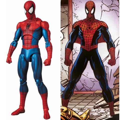 Spider Man Mafex Medicom Comic Version Original Jp Marvel