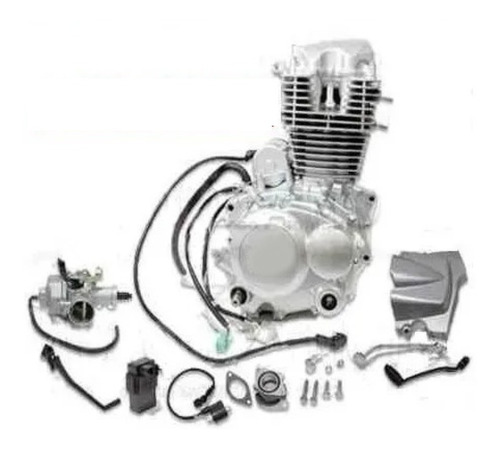 Motor Completo 200 Cc Varillero Con Papeles Para Karting