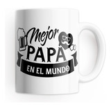 Tazón Taza Personalizada Día Del Papá - Mejor Papá Corazón