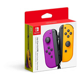 Nintendo Joycon Purpura/naranja Gamepad Control Switch Pc