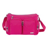 Cartera Cruzada Mujer Xtrem Lucca Rosado M