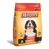 Alimento Magnus Premium Para Cão Filhote De Raça Média E Grande Sabor Carne Em Sacola De 10.1kg