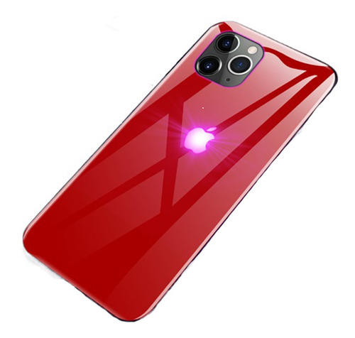 Funda Para iPhone 11 O 12 13 Luxury Cover Rojo