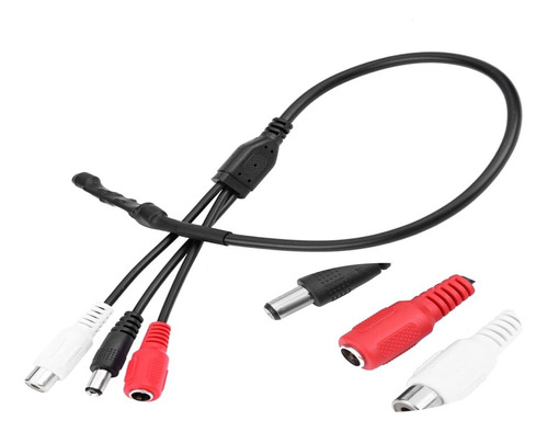 Cable Captacion De Audio Para Dvr Camaras De Seguridad Cctv