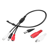 Cable Captacion De Audio Para Dvr Camaras De Seguridad Cctv