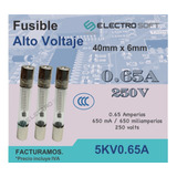 3pz Fusible 0.65a 5kv | 650ma Alto Voltaje Horno Microondas