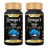 Kit 2x Omega 3 Importado Alasca 33/22 1450mg Hf Suplements