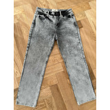 Jean Jazmin Chebar Gris Gastado Talle 30