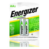 6 X Pilas Recargables Aa Energizer 2000mah 6 Unidades