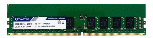 Memoria Ram Server 16gb 1x16gb Ddr4 2400 Mhz Udimm Timetec