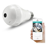 Camara Lampara Led Ip  Wifi Ap Hd Domo 360 Espia Graba