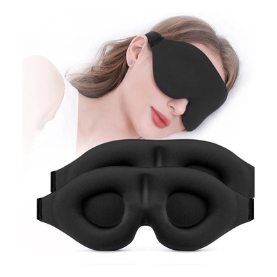 2 Antifaz 3d Dormir Respirable Adjustable Ojos Máscar Gafas