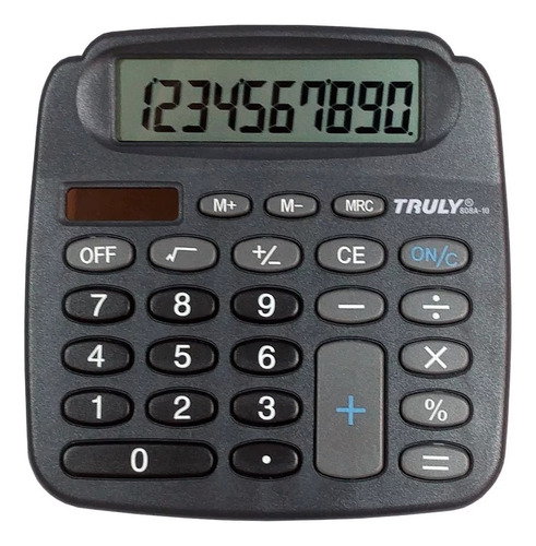 Calculadora De Mesa Truly 12 Digitos 808a-12