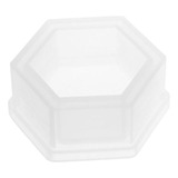 Maceta Hexagonal Diy Silicona Moldes Jardinera Ce