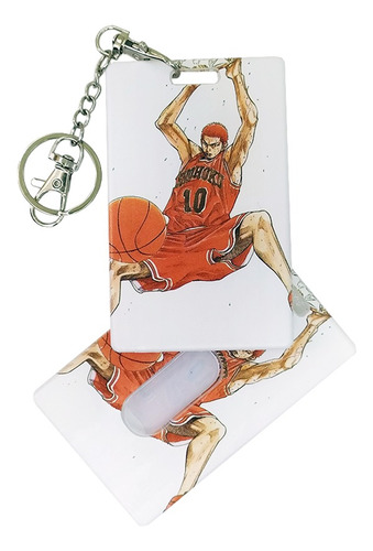 Llavero Porta Sube Porta Tarjeta Anime Slam Dunk