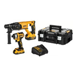 Combo Martelete Dch133 + Parafusadeira Dcf7871 20v Dewalt