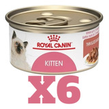 06 Latas Felino Royal Canin Gato Bebé * Kitten * 145g