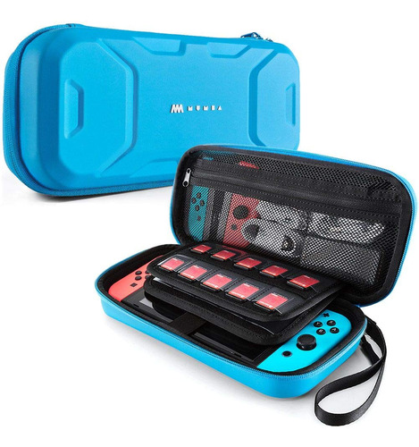 Funda De Transporte Mumba, Para Nintendo Switch , Azul