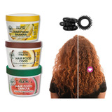 (3pz) Mascarilla Hair Food Garnier Sandia + Platano  + Coco