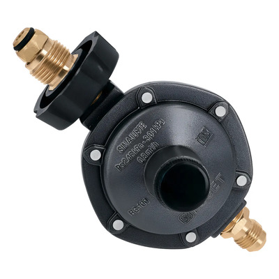 Regulador De Gas 1 Vía Con Maneral,  Baja Presión, Foset. | MercadoLibre