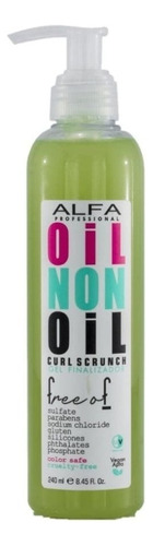 Gel Oil Non Oil Curl Scrunch Alfa Professional Apto X 240ml