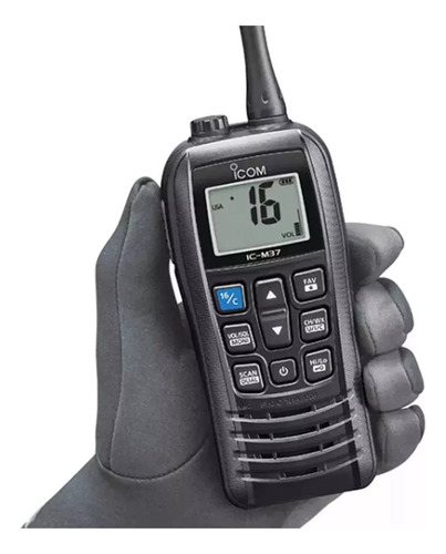 Radio Handy Marino Icom M37 Vhf Flota Oferta!!