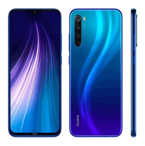 Celular Xiaomi Redmi Note 8 128gb Azul