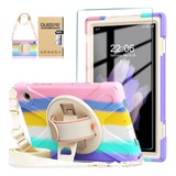 Funda Con Mica Para Samsung Galaxy Tab A8 10.5, Multicolor