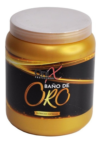 Baño De Oro Liquido Nutrición Capilar Onix