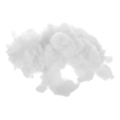 Manualidades Relleno De Fibra Blanca Diy Muñecas 400 Gramos