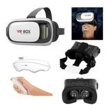 Gafas De Realidad Virtual 3d Vr Box + Control Bluetooth