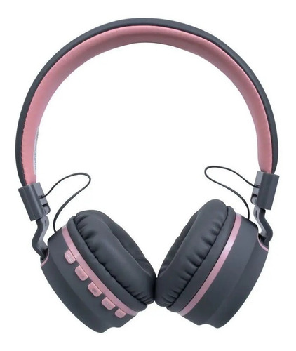 Fone Bluetooth Sem Fio Dobrável Headset Candy Rosa Oex