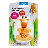 Suporte Porta Escova De Dente Infantil Flipper - Curaprox Cor Girafa