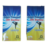 Super Tiamina 300 Ancalmo 100 Tabs Paquete De 2 Sabor Insaboro