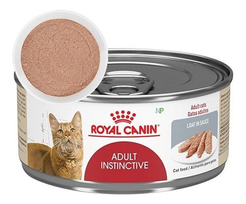 Lata Royal Canin Gato Adulto Instinctive 145gr. Np