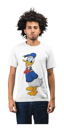 Playera Algodon Premium: Pato Donald 