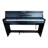 Piano Digital De 88 Teclas,usb,midi Color Negro Alde Audio