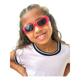 Óculos De Sol Infantil Retro Retangula Blogueira Criança
