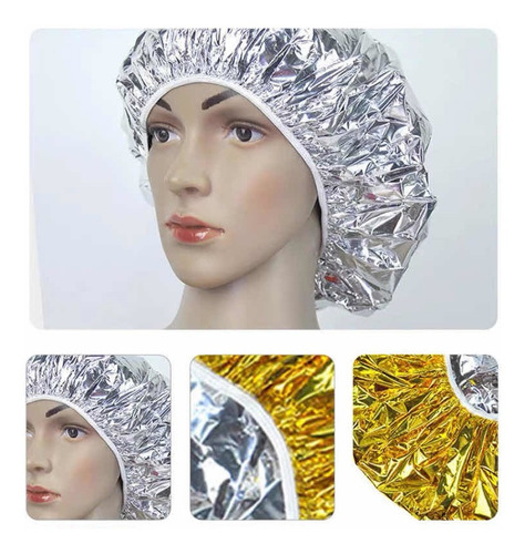 Pack 12 Gorro De Aluminio Tratamientos Capilar Peluqueria