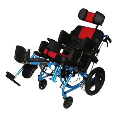 Silla De Ruedas Pci Parálisis Cerebral Infantil 15 PLG Color Rojo | Meses sin interés