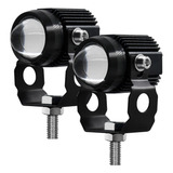 Foco Led Blanco Para Faros Delanteros De Moto, 2 Unidades, D