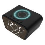 Reloj Con Cargador Inalambico Para Celular Despertador Ay-21